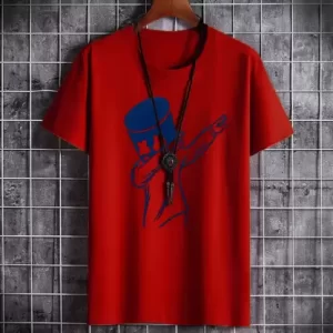 Over Size T Shirt Women Graphic Print Round Neck Latest Designed T-Shirt